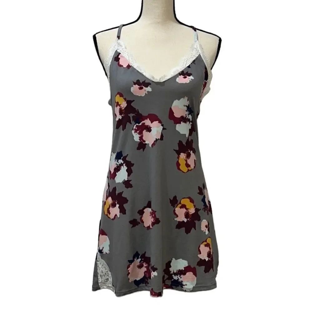 Laundry by Shelli Segal Floral Lace Slip Dress